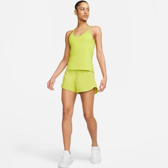 NWT Nike Women's Bright Cactus Dri-FIT Indy Sports Bra Tank (DX0030-308) XXL - Picture 2 of 4